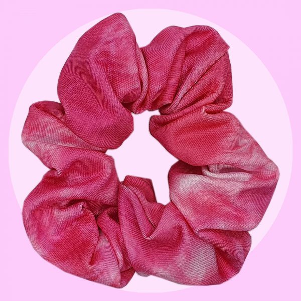 Pink Tie Dye Scrunchies | PIRATE SPIRIT
